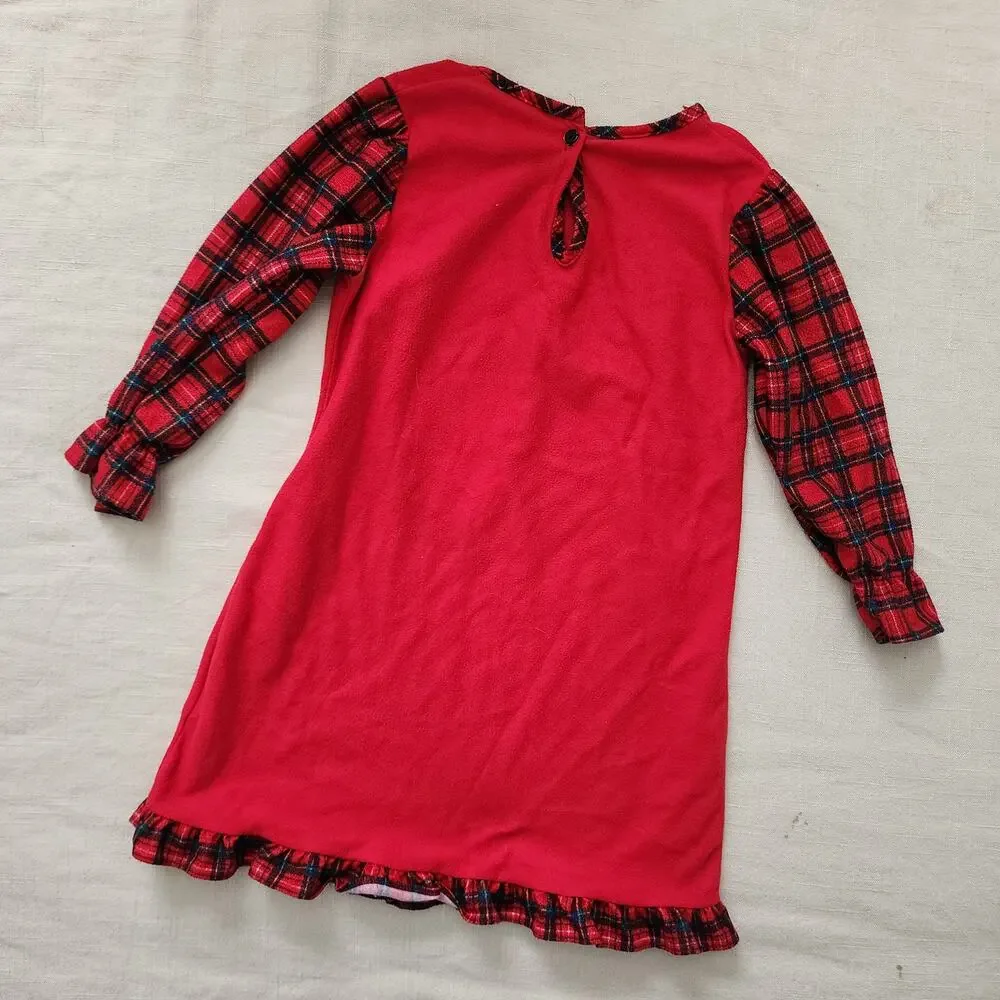 Vintage Rudolph Reindeer Nightgown 2t